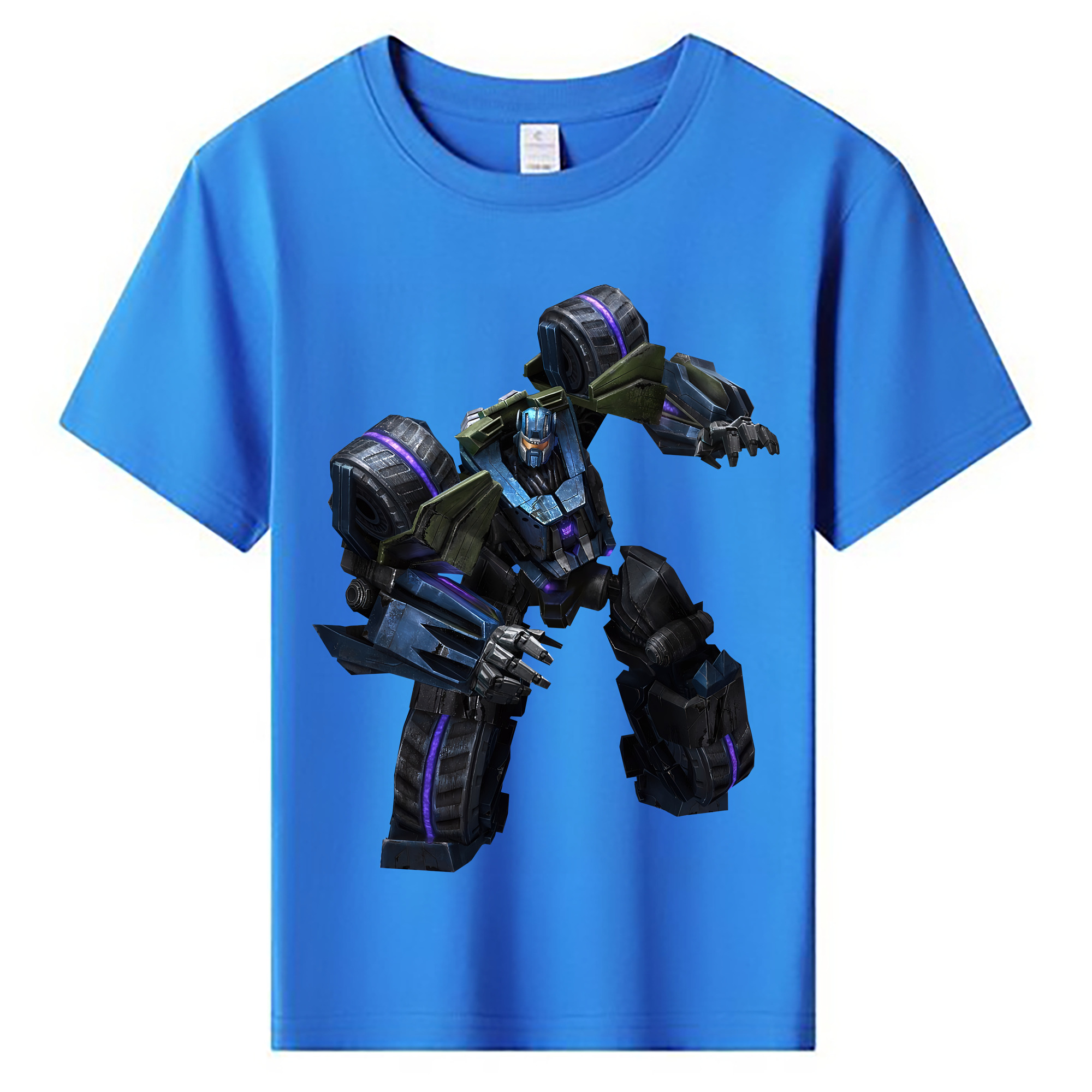 （画像用） Transformers トランスフォーマー 綿100％キッズTシャツ（フロントプリント）
